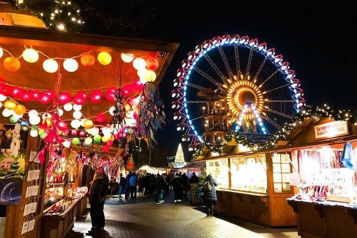 Mercado navideño de Berlín en coche privado