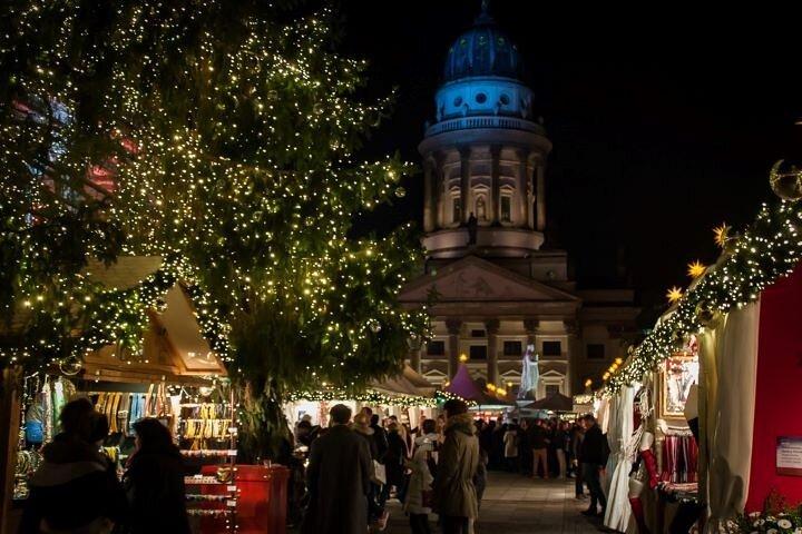 Mercado navideño de Berlín en coche privado