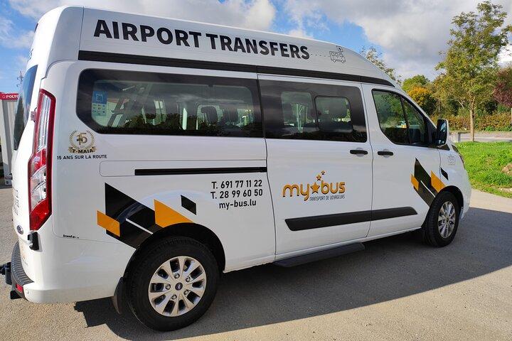 Trasferimenti in Minibus - Lux (LUX-AEROPORTO-LUX-CITTÀ) (10 km inclusi)