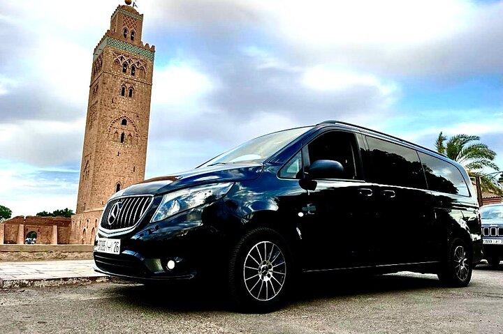 Privat overførsel Chefchaouen til Casablanca eller CasaAirport ViceVersa (en vej)