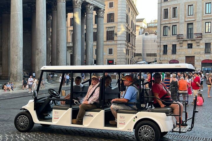 Rome Unveiled: Private Golf Cart Journey Through Ancient Wonders