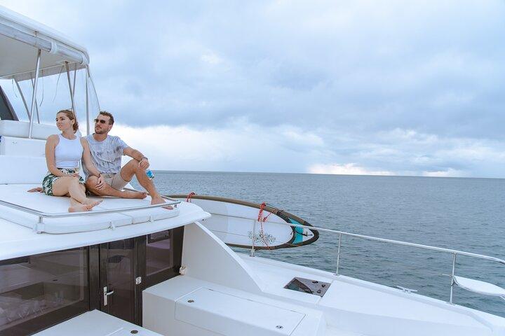 Privé luxe catamaranervaring van een halve dag