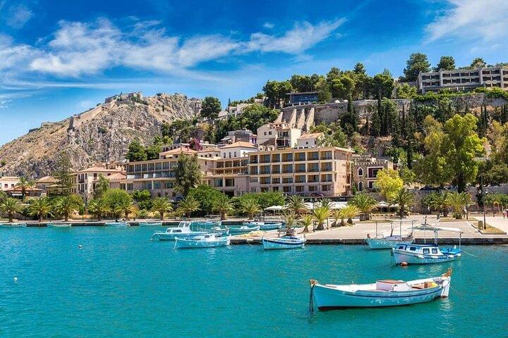Corinth Mycenae et Nafplion: visite privée d'une journée
