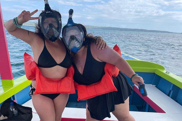 Negril Seven Miles Beach, snorkling, bådtur, Ricks Cafe Combo