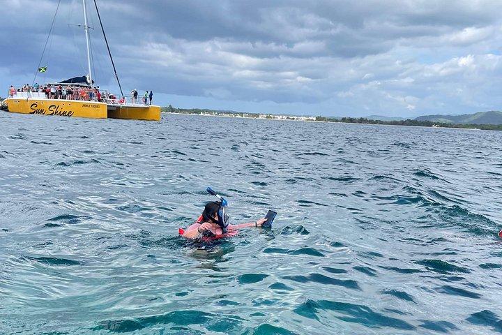 Negril Seven Miles Beach, snorkling, bådtur, Ricks Cafe Combo