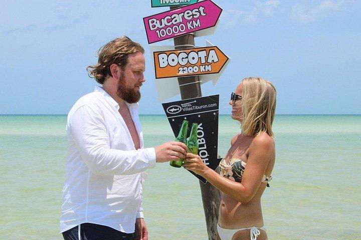 Tour guiado de día completo a Isla Holbox desde Cancún