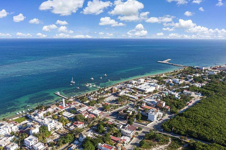 Beachside Tacos & Town Tour with Tequila Tasting From Cancun