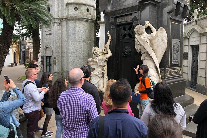 Excursão a pé no Cemitério da Recoleta