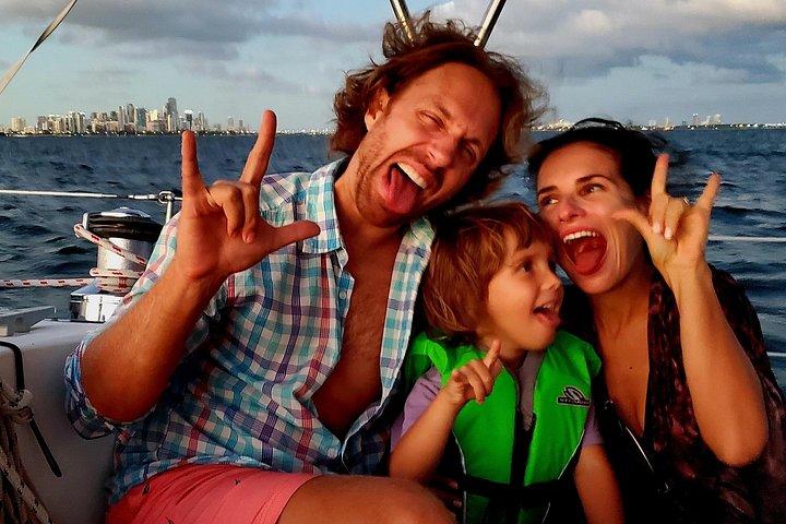 Vela privata sulla baia di Miami - Biscayne Bay