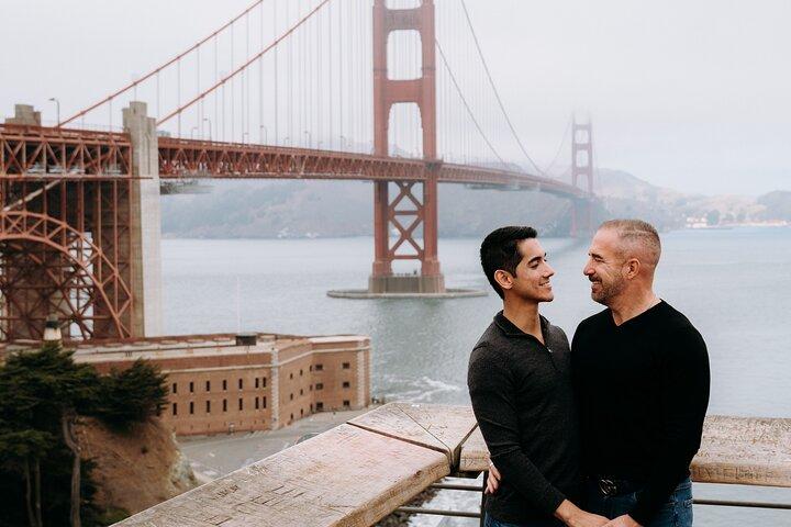 Private Urlaubsfotoshooting mit Fotograf in San Francisco