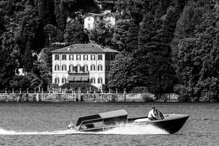 4 heures d'excursion en bateau en bois arrêt Bellagio Varenna 6 pax