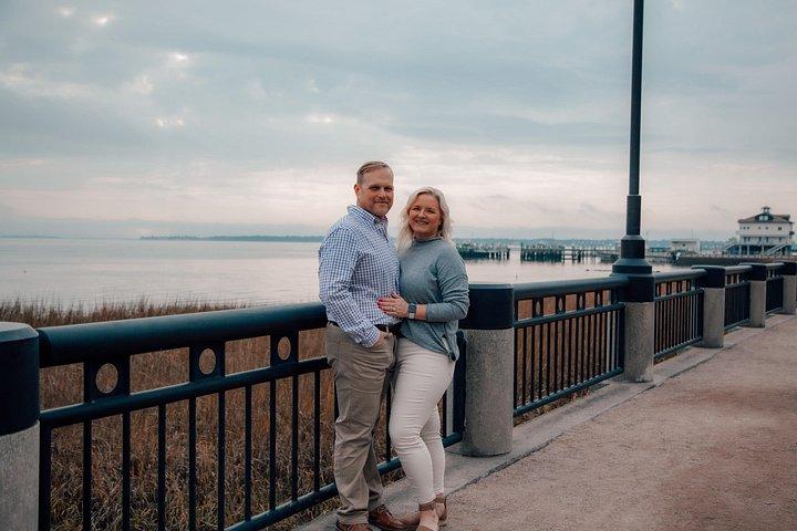 Séance privée de vacances avec photographe à Charleston