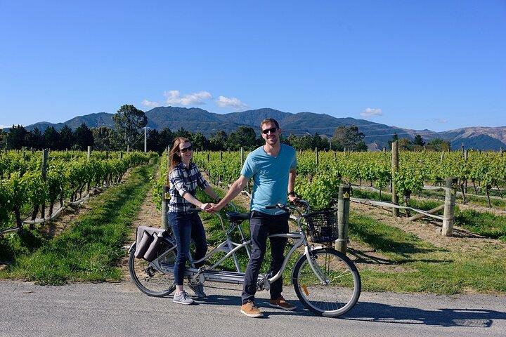 Självguidade vinturer på cykel med Lorelle & Greg