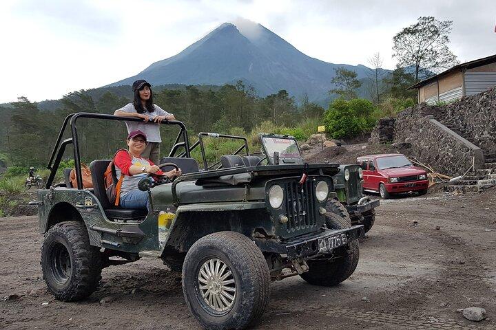 Excursion privée d'une journée en Jeep Lava à Yogyakarta et Merapi