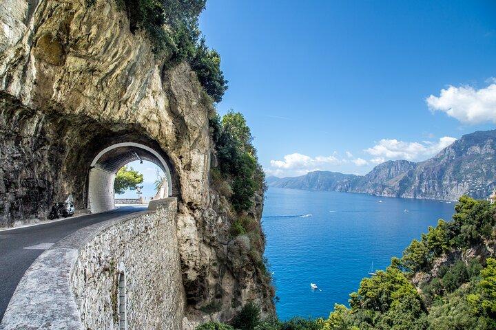 Excursion privée d'une journée complète sur la côte amalfitaine au départ de Rome