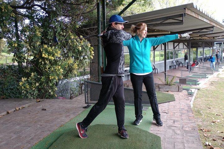 Privat golflektion i Buenos Aires
