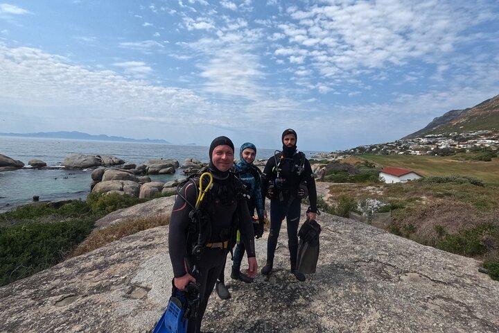 Expérience de plongée sous-marine débutante à Simonstown.
