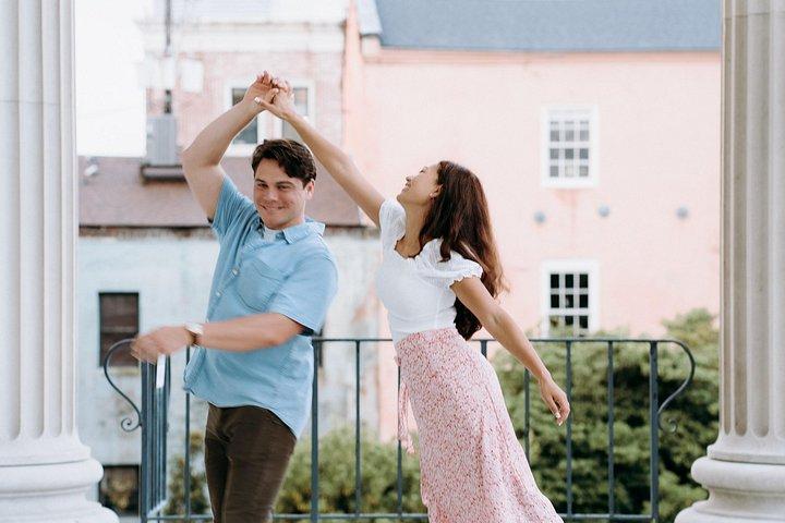Séance privée de vacances avec photographe à Charleston