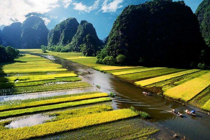 Ninh Binh 2 dagen 1 nacht Tour vanuit Hanoi (kleine groep van 9)