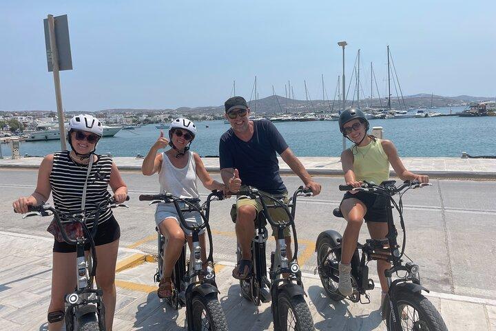 Excursão de bicicleta elétrica na Ilha de Milos
