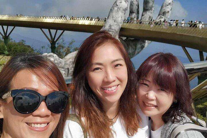 Golden Bridge Ba Na Hills privétour vanuit hotels in Hue - Da Nang-Hooi-stad