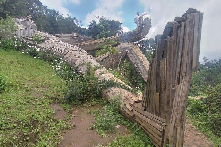 Privat heldags Antigua, Hoobitenango og Altamira fra Guatemala by.