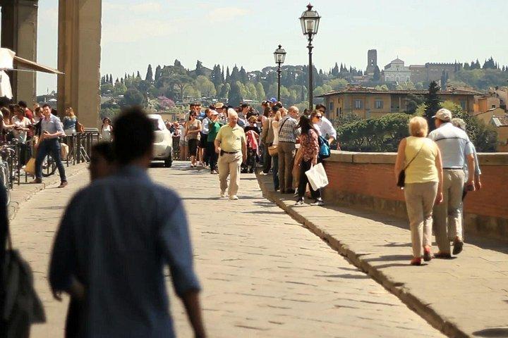 Santa Croce and Guided Walking Tour in Florence