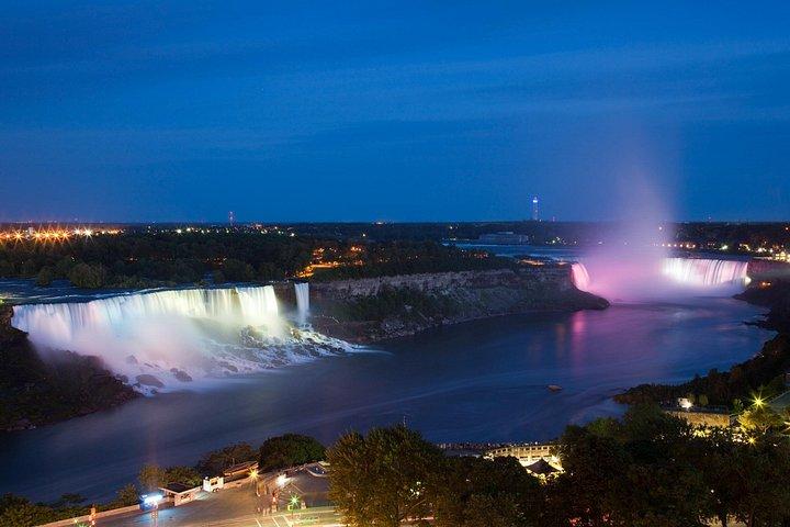 Niagara Falls USA Night, Lights and Dinner