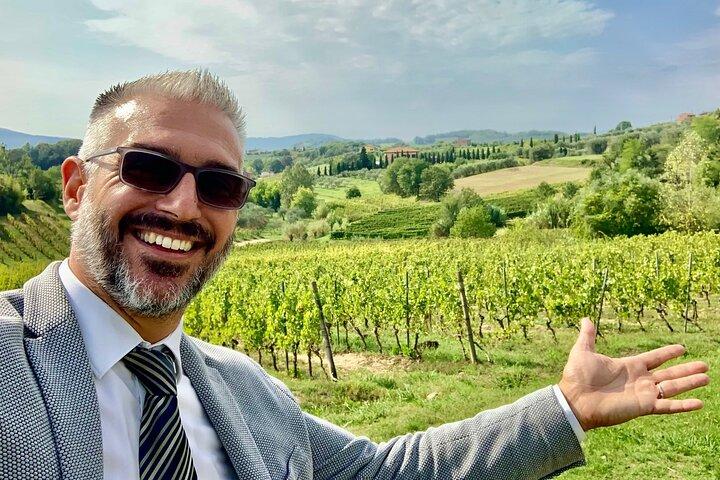 Excursão aos vinhos Chianti e San Gimignano saindo de Florença (1 vinícola)