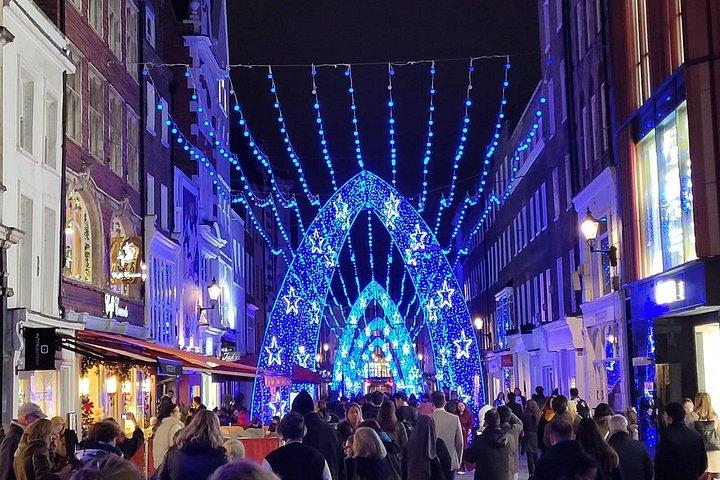 ロンドンのクリスマス ライト プライベート ウォーキング ツアー