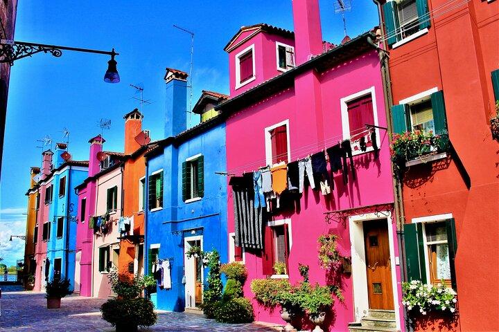 Veneza: Tour das Ilhas Murano e Burano com parada Torcello opcional