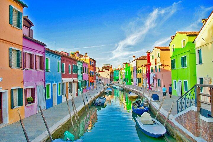 Veneza: Tour das Ilhas Murano e Burano com parada Torcello opcional
