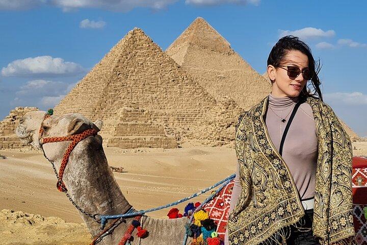 Visite privée d'une demi-journée des pyramides de Gizeh et du Sphinx