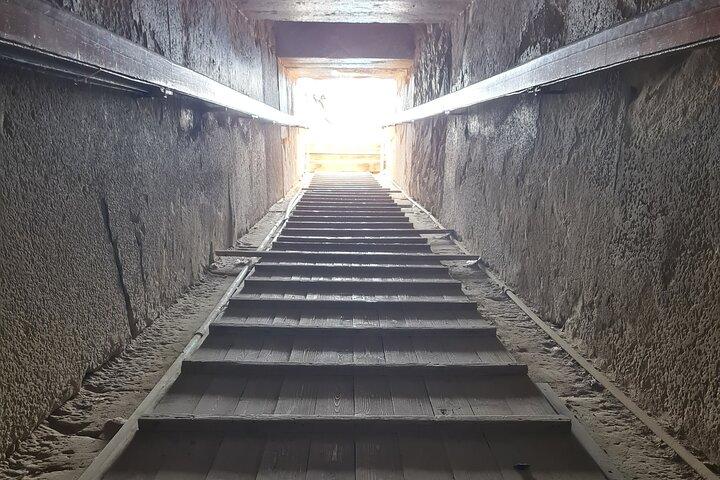 Visite privée d'une demi-journée des pyramides de Gizeh et du Sphinx
