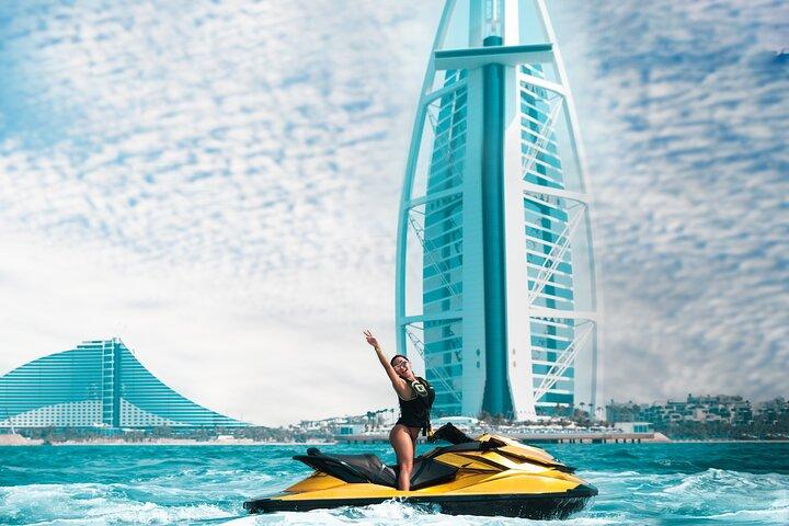 Avventura in moto d'acqua d'oro a 24 carati con vista sul Burj Khalifa