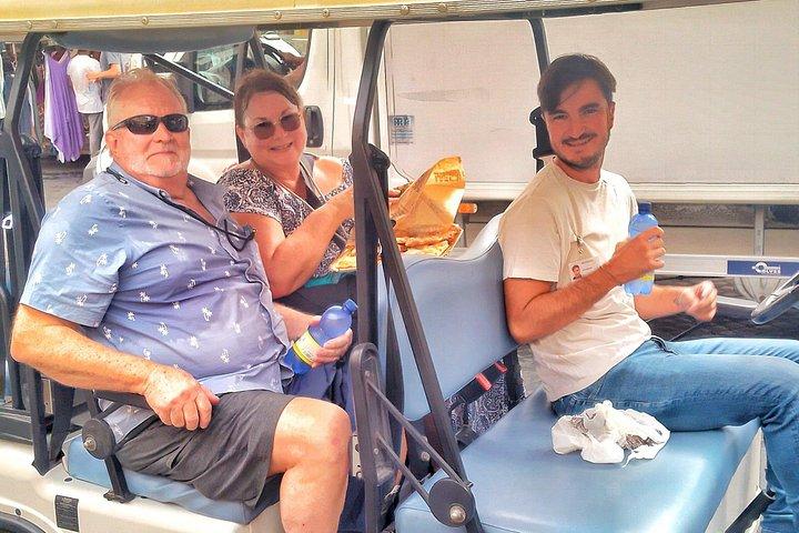 Tour privado en Roma en carrito de golf con un local y helado