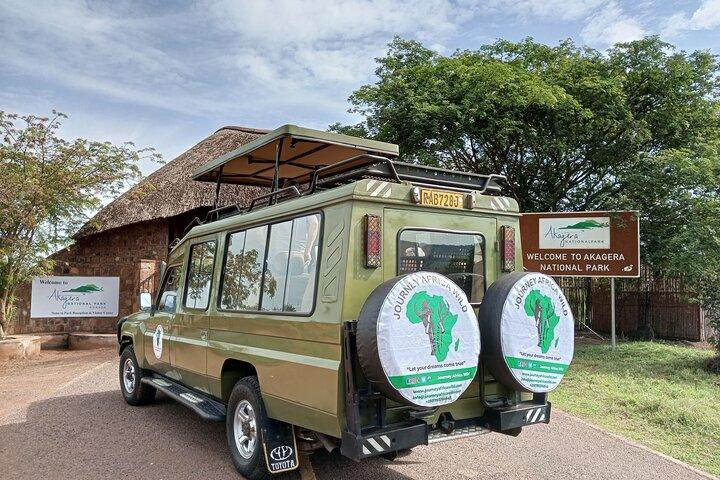 Safari privato di un'intera giornata nel Parco Nazionale di Akagera con pranzo