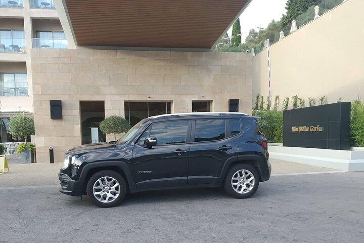 Transferência privada de sentido único em Corfu