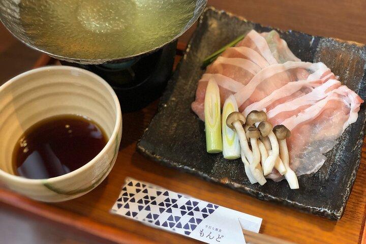 札幌で！手打ち蕎麦体験と北海道産エゾシカ肉（ジビエ肉）のしゃぶしゃぶの体験プラン