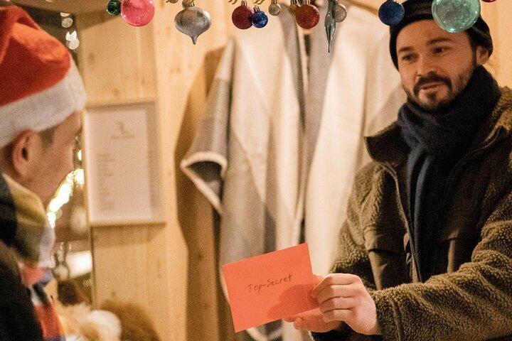 チューリッヒのクリスマス マーケットでのスカベンジャー ハント作戦