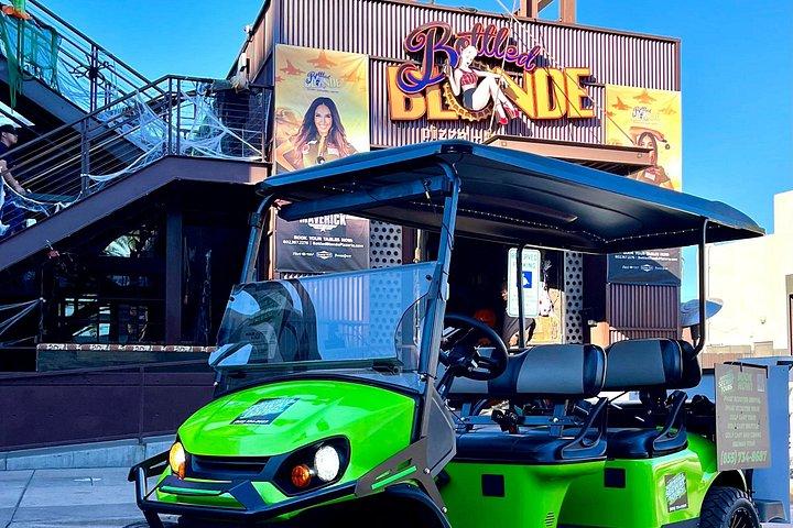1.5 時間ストレッチ リムジン ゴルフ カート ツアー、究極の旧市街探索