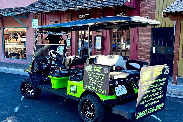 1.5 時間ストレッチ リムジン ゴルフ カート ツアー、究極の旧市街探索