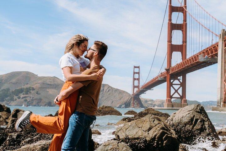 Private Urlaubsfotoshooting mit Fotograf in San Francisco