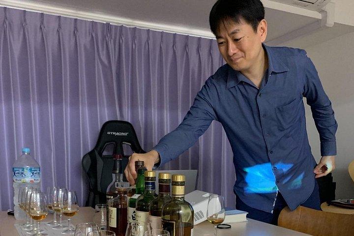 Japansk whiskysmagning i Tokyo