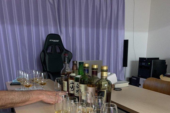 Japansk whiskysmagning i Tokyo