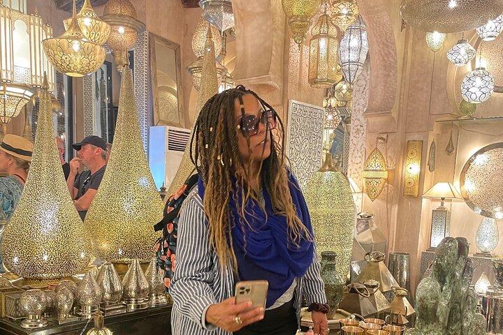 Marrakech Souk-tur med osagda berättelser i Marrakech.