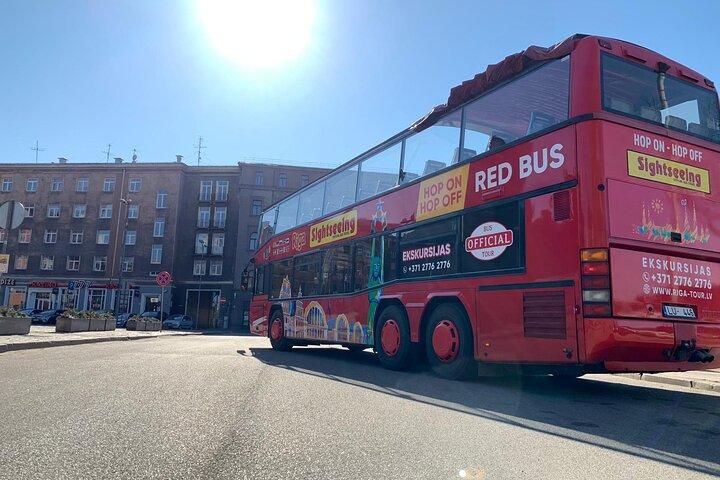 24h Riga Sightseeing Red Bus Grand Tour