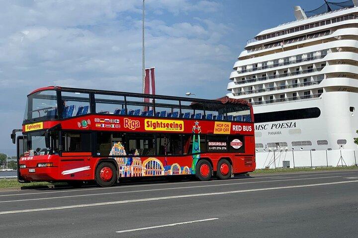 24h Riga Sightseeing Red Bus Grand Tour