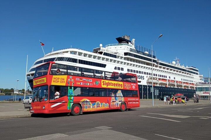 24h Riga Sightseeing Red Bus Grand Tour