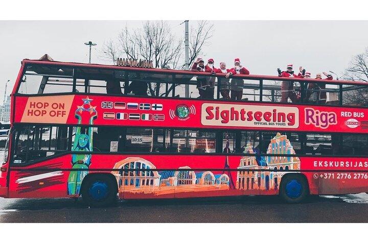 24h Riga Sightseeing Red Bus Grand Tour